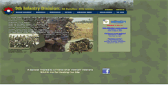 Desktop Screenshot of 9thinfantrydivision.com