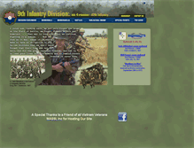 Tablet Screenshot of 9thinfantrydivision.com